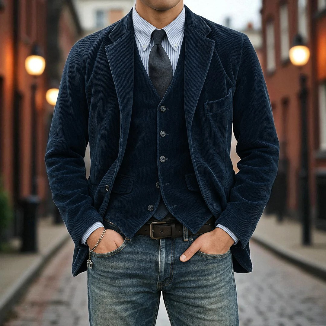 WAYNE | 2-PIECE SUIT: BLAZER AND VEST