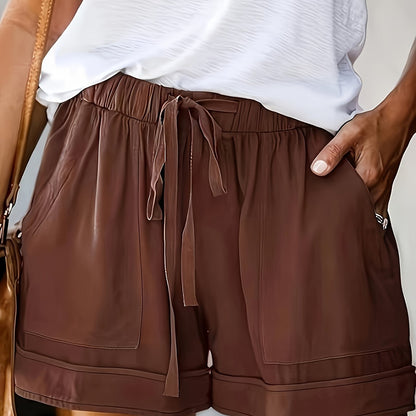 Maya Relaxed Drawstring Shorts