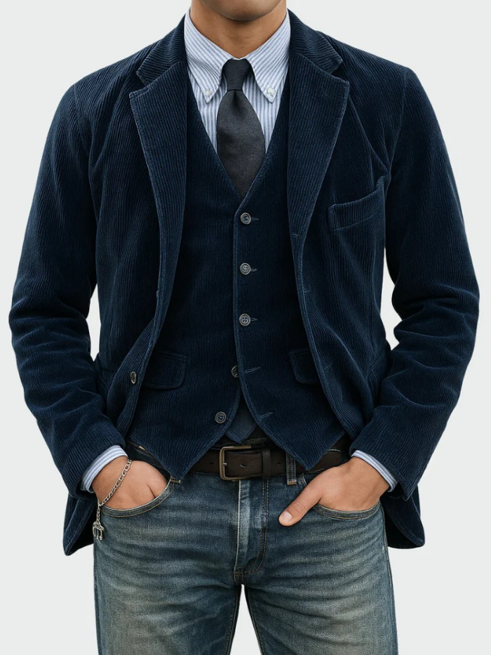 WAYNE | 2-PIECE SUIT: BLAZER AND VEST