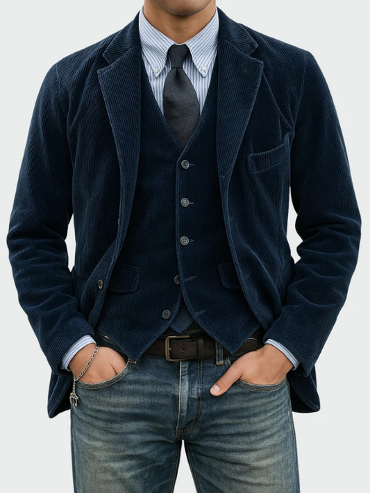WAYNE | 2-PIECE SUIT: BLAZER AND VEST