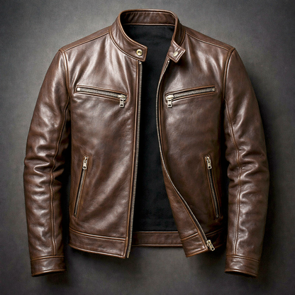 Barger Vintage Leather Jacket