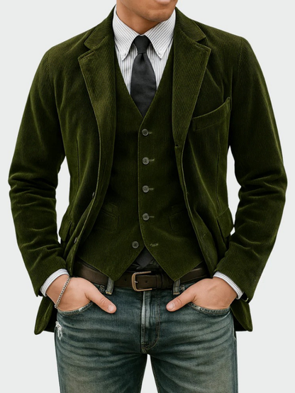 WAYNE | 2-PIECE SUIT: BLAZER AND VEST
