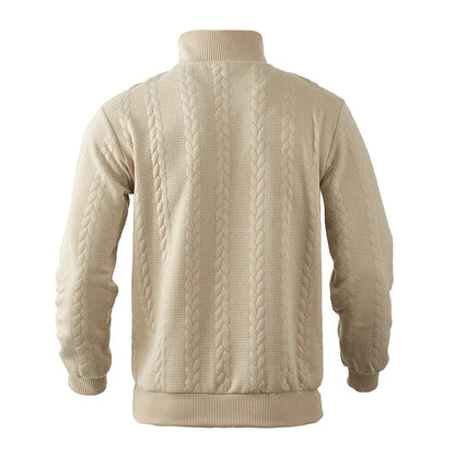 Heritage Knit Half-Zip Sweater
