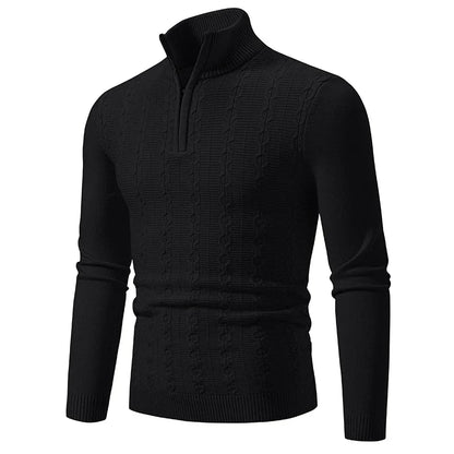 Leo Quarter-Zip Sweater