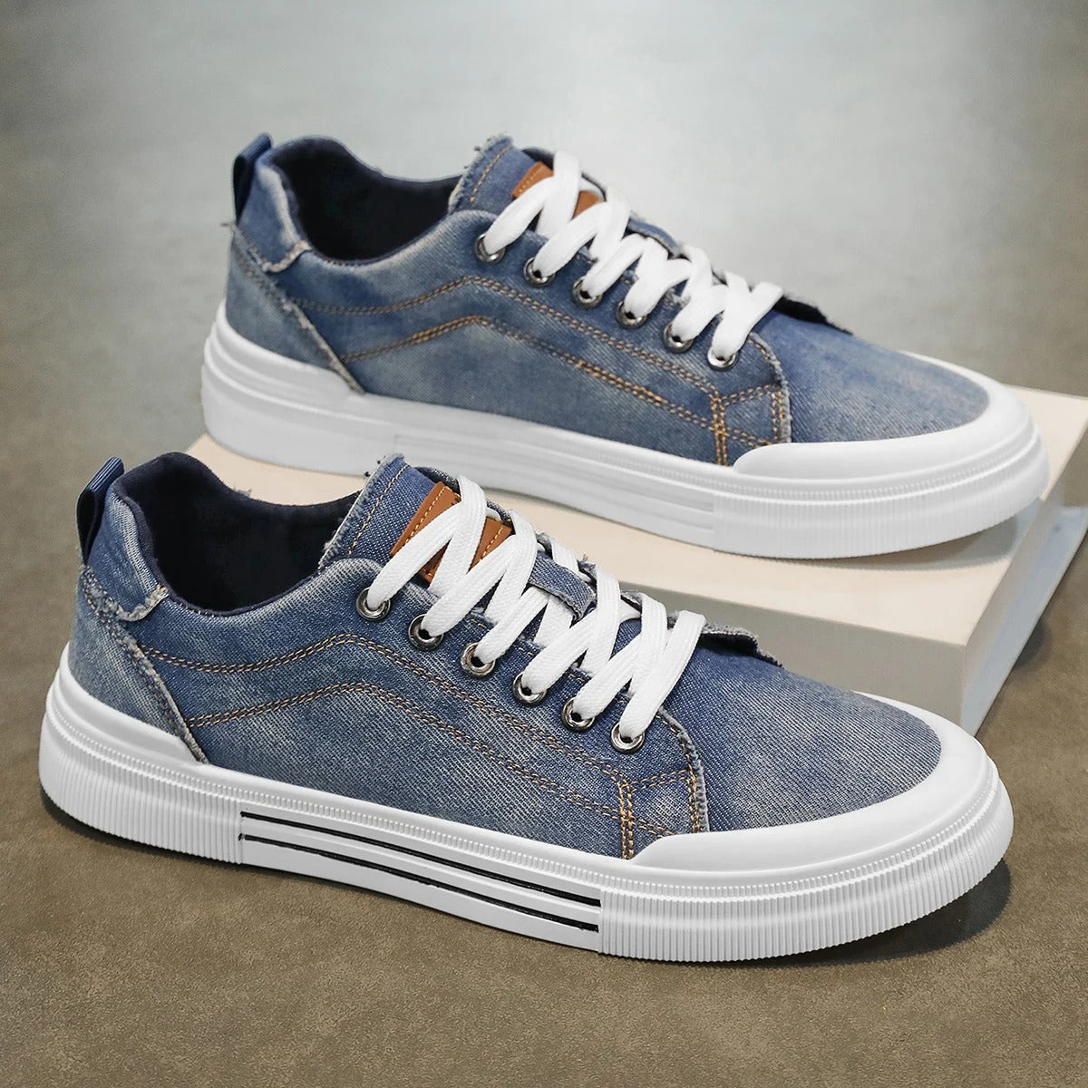 Dario | Denim Sneakers