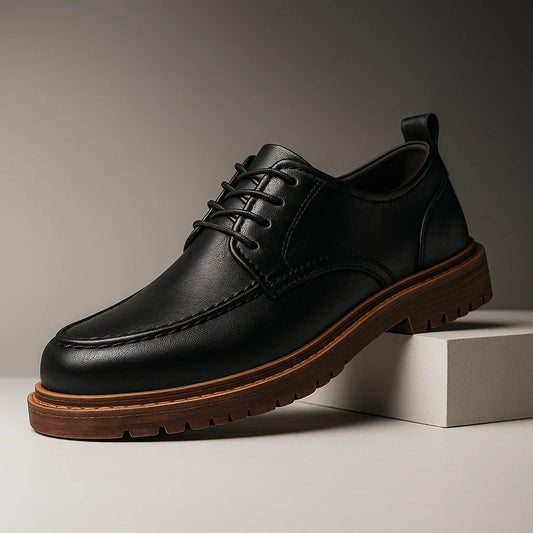 Luke Genuine Leather Derby Shoes